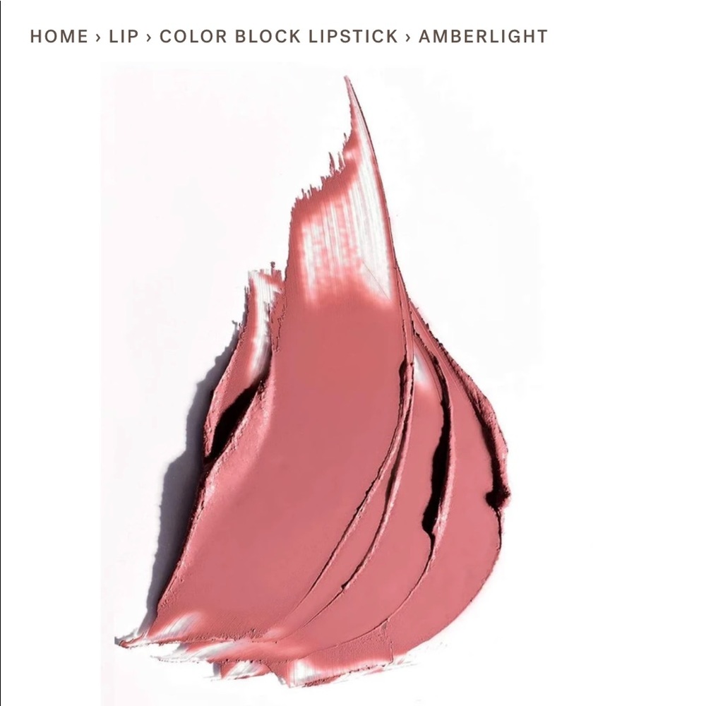 Amber Light colorblock Vegan  lipstick